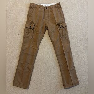 Abercrombie & Fitch Tan Cargo Pants